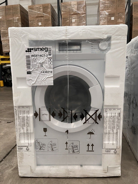 Smeg WDF14C7-2 60cm White 7/4kg Freestanding Washer Dryer